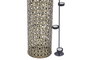 DKD Home Decor Jarrón de Hierro Tallado Dorado 19x19x67 cm