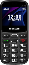 MAXCOM Teléfono Móvil 4G Senior con Base de Carga