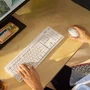 Logitech MK295 Silent 920-009824 Teclado y Ratón Inalámbrico RF QWERTY Internacional de EE.UU. Completo (100%) Blanco
