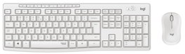 Logitech MK295 Teclado Inglés QWERTY + Ratón Inalámbrico RF Blanco