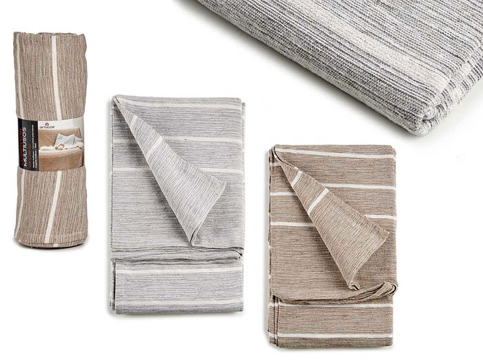 Giftdecor Multiusos Rayas Surtidos Colores 225 x 250 cm (Set de 8) Giftdecor Multiusos Rayas Surtidos Colores 225 x 250 cm (Set de 8)