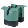 Basil Alforjas Cove DB 28-32L PET Reciclado Cuero Vegano Universal Bridge System MIK Racktime Portabultos