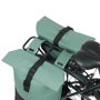 Basil Alforjas Cove DB 28-32L PET Reciclado Cuero Vegano Universal Bridge System MIK Racktime Portabultos