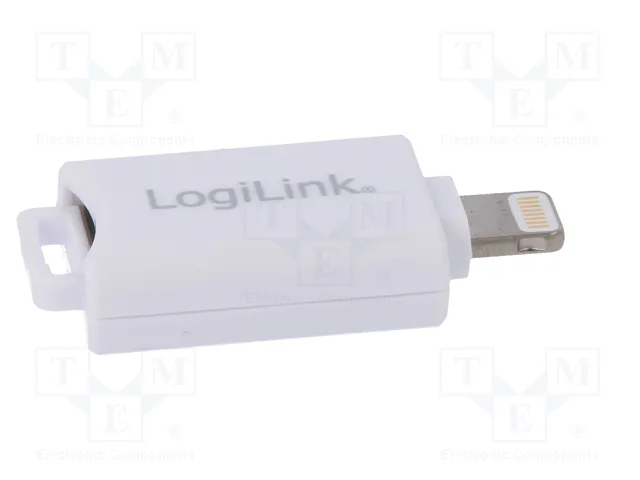 LOGILINK Lector de tarjetas microSD con conector Apple Lightning