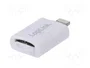 LOGILINK Lector de tarjetas microSD con conector Apple Lightning