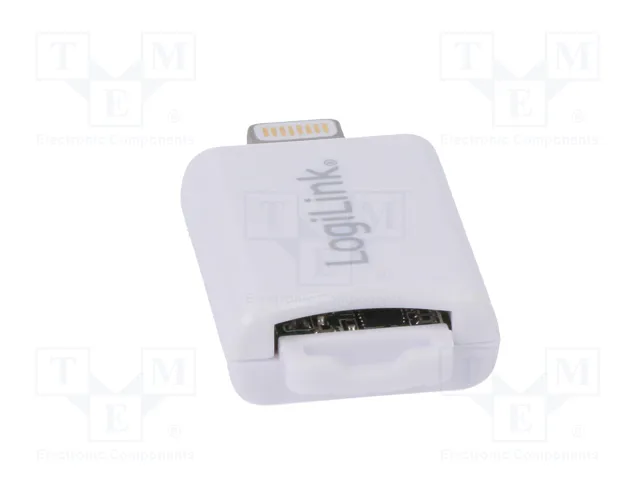 LOGILINK Lector de tarjetas microSD con conector Apple Lightning