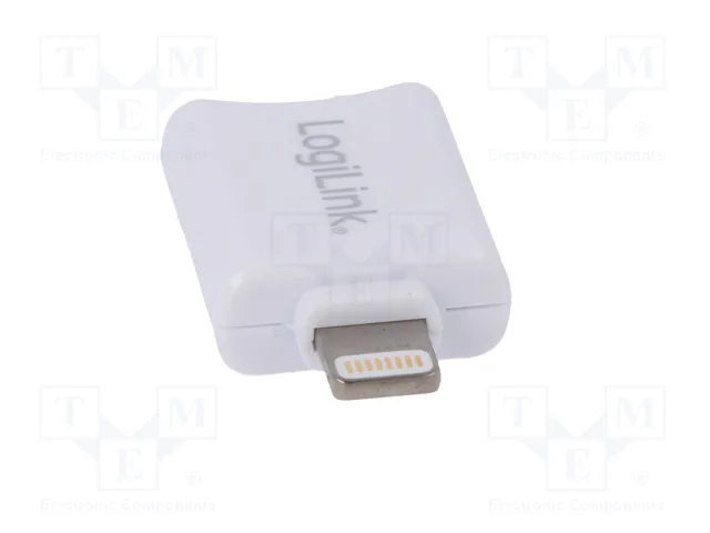 LOGILINK Lector de tarjetas microSD con conector Apple Lightning