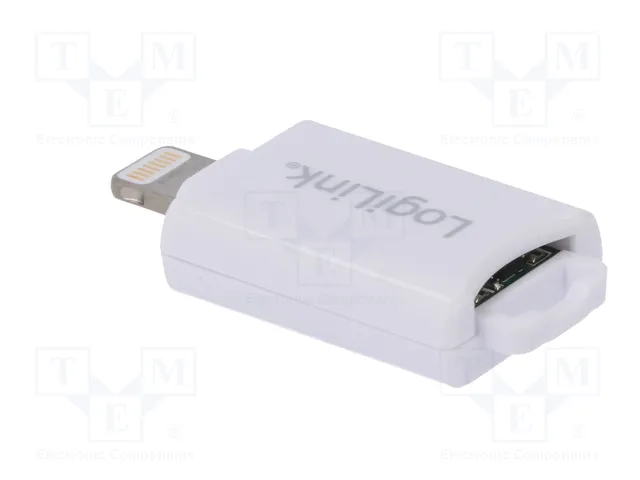 LOGILINK Lector de tarjetas microSD con conector Apple Lightning