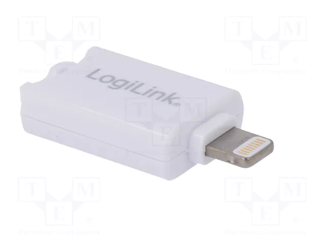 LOGILINK Lector de tarjetas microSD con conector Apple Lightning