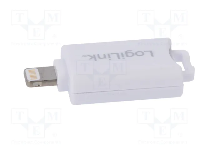 LOGILINK Lector de tarjetas microSD con conector Apple Lightning