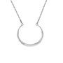 Tommy Hilfiger Collar de Acero Inoxidable Gris 50cm