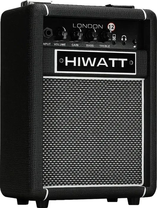 Hiwatt Amplificador Guitarra Combo London Bluetooth 12W 1x6,5" Negro