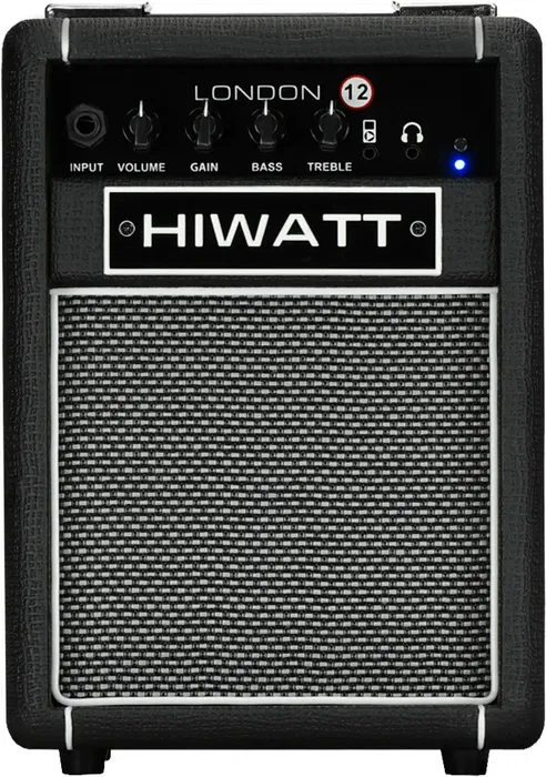 Hiwatt Amplificador Guitarra Combo London Bluetooth 12W 1x6,5" Negro