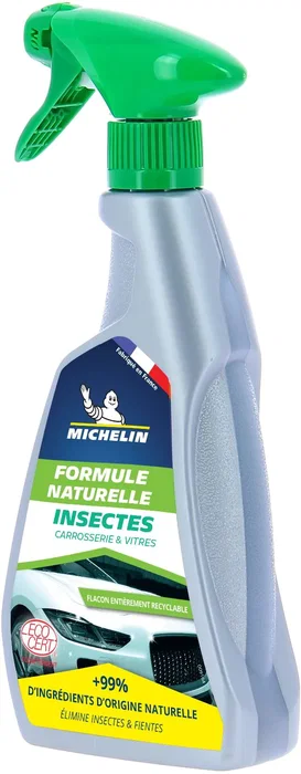 Michelin IMP009164 Limpiador, Spray Repelente Automático de Mosquitos de Fórmula Natural, 500 ml