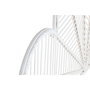 DKD Home Decor Cabecero de Bambú y Ratán para Cama de 180 cm Blanco