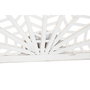 DKD Home Decor Cabecero de Bambú y Ratán para Cama de 180 cm Blanco