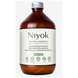 NIYOK Enjuague Bucal Aceite de Coco Vegano Cosmos Natural 500 ml