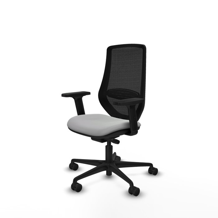 PIQUERAS Y CRESPO Silla de oficina Mardos con mecanismo Sincro/Traslack Gris claro y Negro PIQUERAS Y CRESPO Silla de oficina Mardos con mecanismo Sincro/Traslack Gris claro y Negro