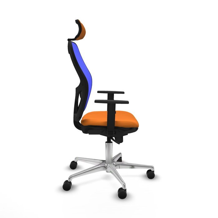 PIQUERAS Y CRESPO Silla de oficina Jorquera Naranja y Azul PIQUERAS Y CRESPO Silla de oficina Jorquera Naranja y Azul