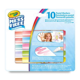 Crayola Color Wonder 10 Rotuladores Sin Manchas Color Pastel