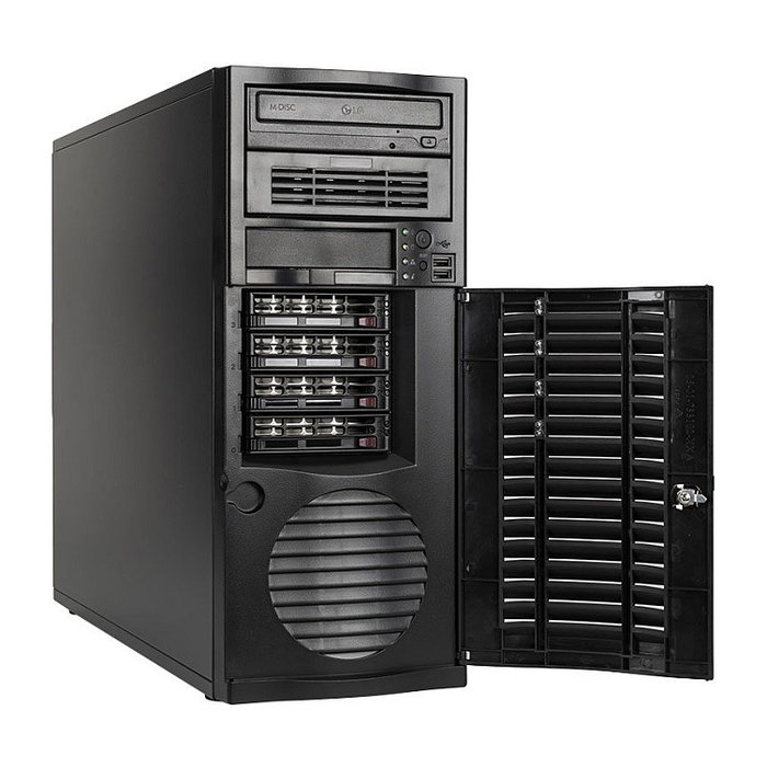 bluechip SERVERline T40321s Torre Servidor Intel Xeon Silver 4410Y 32GB RAM 2 x 960 GB SSD 10 Gb/s