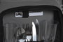 DKD Home Decor Mochila Gris Oscuro Set de 9 Piezas 20 x 39 x 28.5 cm Poliester para Picnic