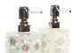 DKD Home Decor Dosificador de Cristal y ABS 450ml Surtido de 2 unidades