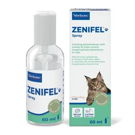 Virbac Zenifel Spray Gatos 60 mL para Relajación y Reducción de Estrés