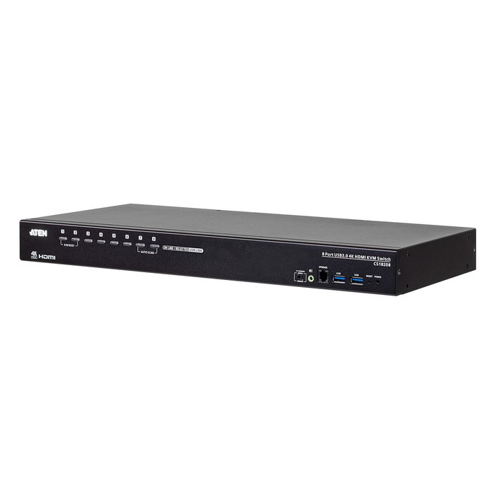 Aten CS18208 Switch KVM de 8 puertos HDMI 4K con USB 3.0