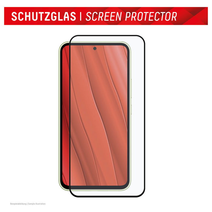 Displex Protector de Pantalla de Cristal Templado Real Glasschutzfolie 01942 para Samsung Galaxy A35 y A55 5G, Marco Completo, 10H, Aplicación en Seco Displex Protector de Pantalla de Cristal Templado Real Glasschutzfolie 01942 para Samsung Galaxy A35 y A55 5G, Marco Completo, 10H, Aplicación en Seco