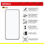 Displex Protector de Pantalla de Cristal Templado Real Glasschutzfolie 01942 para Samsung Galaxy A35 y A55 5G, Marco Completo, 10H, Aplicación en Seco