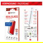 Displex Protector de Pantalla de Cristal Templado Real Glasschutzfolie 01942 para Samsung Galaxy A35 y A55 5G, Marco Completo, 10H, Aplicación en Seco