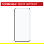 Displex Protector de Pantalla de Cristal Templado Real Glasschutzfolie 01942 para Samsung Galaxy A35 y A55 5G, Marco Completo, 10H, Aplicación en Seco