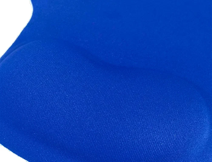 Q-connect Alfombrilla Ratón con Reposamuñecas de Gel, Azul, 190x230x20 mm