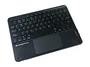 Conceptronic TOBIN01BPT Teclado Bluetooth Tenkeyless 80% con Touchpad, Formato Compacto, Diseño QWERTY Portugués, Color Negro, Universal para Windows, Mac, iOS