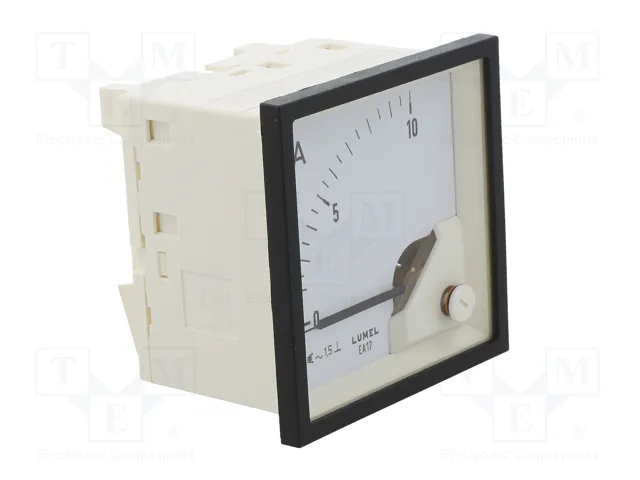 LUMEL EA17N Amperímetro Analógico para Panel 0-10A AC True RMS