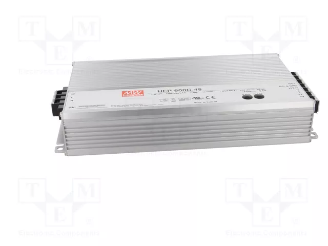MEAN WELL HEP-600C-48 Cargador para baterías plomo-ácido 57,6VDC 600W