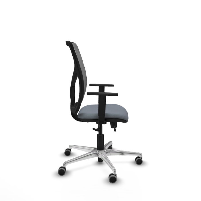 PIQUERAS Y CRESPO Silla de oficina Motilla Gris con mecanismo Sincro/Traslack PIQUERAS Y CRESPO Silla de oficina Motilla Gris con mecanismo Sincro/Traslack