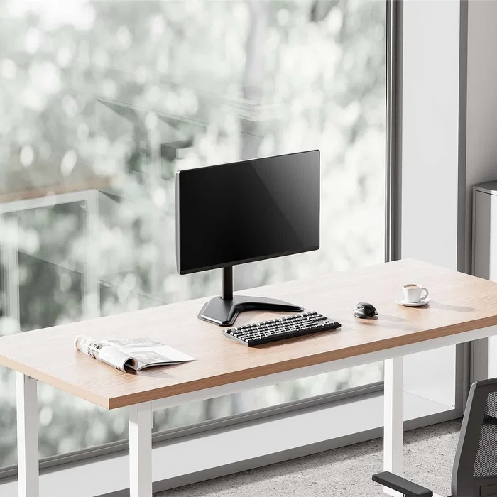 Aisens DT32TSR-283 Soporte de Mesa para Monitor/TV 17-32 Pulgadas, Negro