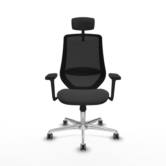 PIQUERAS Y CRESPO Silla de oficina Mardos con mecanismo Sincro, Gris oscuro y Negro PIQUERAS Y CRESPO Silla de oficina Mardos con mecanismo Sincro, Gris oscuro y Negro