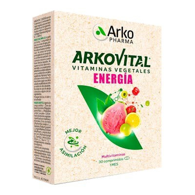ARKOPHARMA Arkovital Pura Energía 30 Comp. ARKOPHARMA Arkovital Pura Energía 30 Comp.