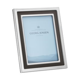 Georg Jensen Portafotos Manhattan 2 Unidades 13 x 18 cm en Cuero Reciclado, Montaje Vertical y Horizontal