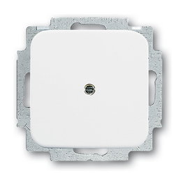 BUSCH-JAEGER 2538-214 Zentralscheibe Tragring Blind Reflex SI UP Alpinweiss