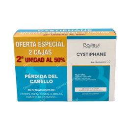 BIORGA Cystiphane Anti Caida 2 Pack Duplo 120 + 120 Comprimidos