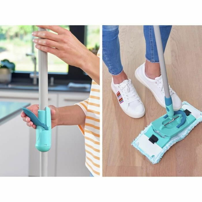 Leifheit Clean Twist M Ergo Set de limpieza para suelos con fregona de 33 cm y cubo de 6 litros Leifheit Clean Twist M Ergo Set de limpieza para suelos con fregona de 33 cm y cubo de 6 litros