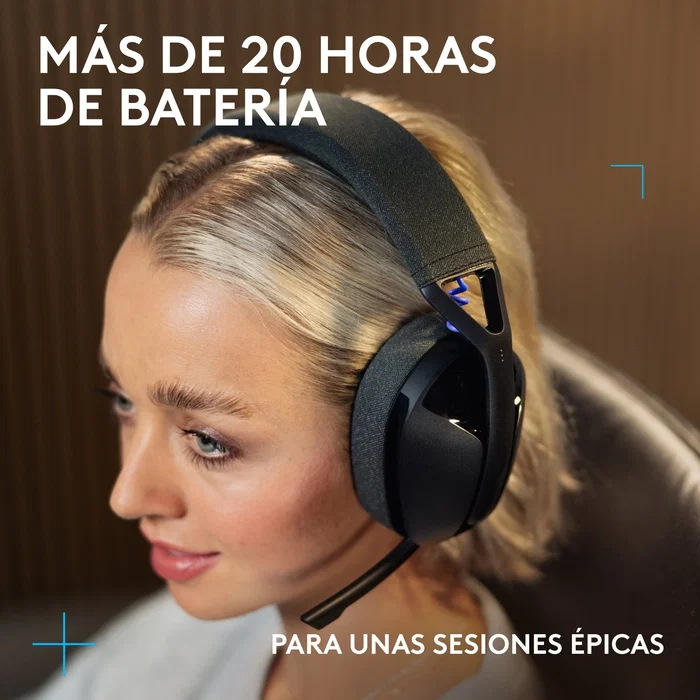 Logitech G G321 LIGHTSPEED Auriculares Inalámbricos Negro