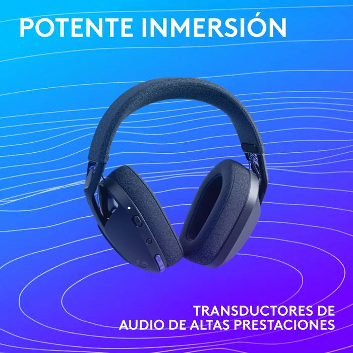 Logitech G G321 LIGHTSPEED Auriculares Inalámbricos Negro