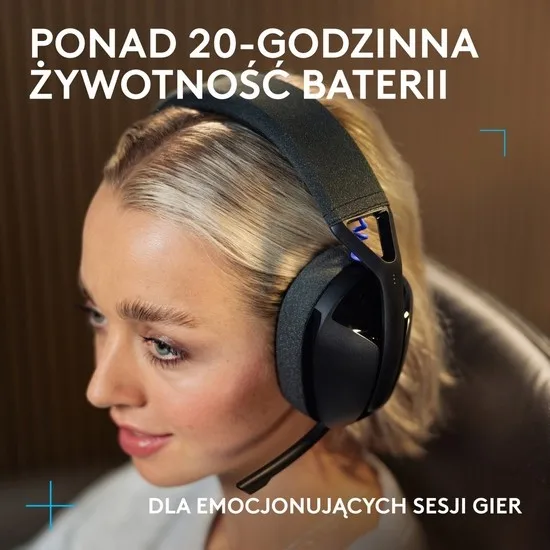 Logitech G G321 LIGHTSPEED Auriculares Inalámbricos Negro