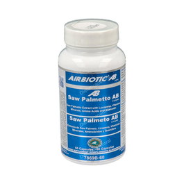 AIRBIOTIC Saw Palmeto Complex 60 Cápsulas con Vitamina C, E, Zinc y Selenio para la Protección Celular y Niveles de Testosterona