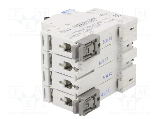 LEGRAND Interruptor magnetotérmico S300 TX 4 polos 32A B